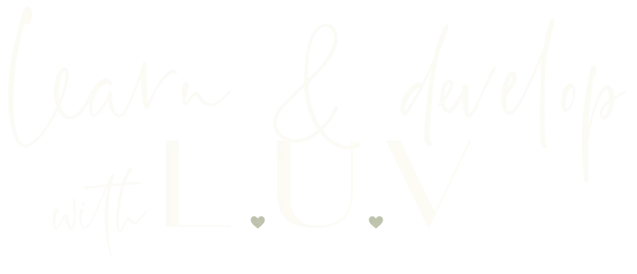 learn and develop with LUV