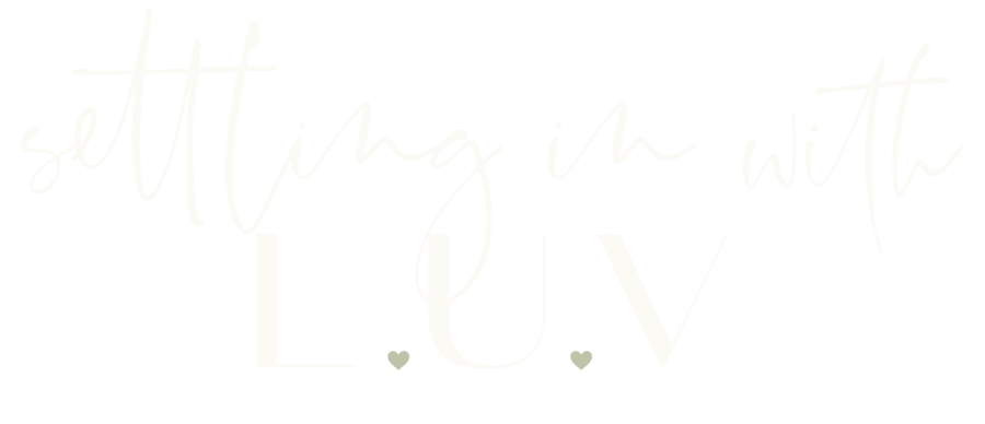 settling in with LUV